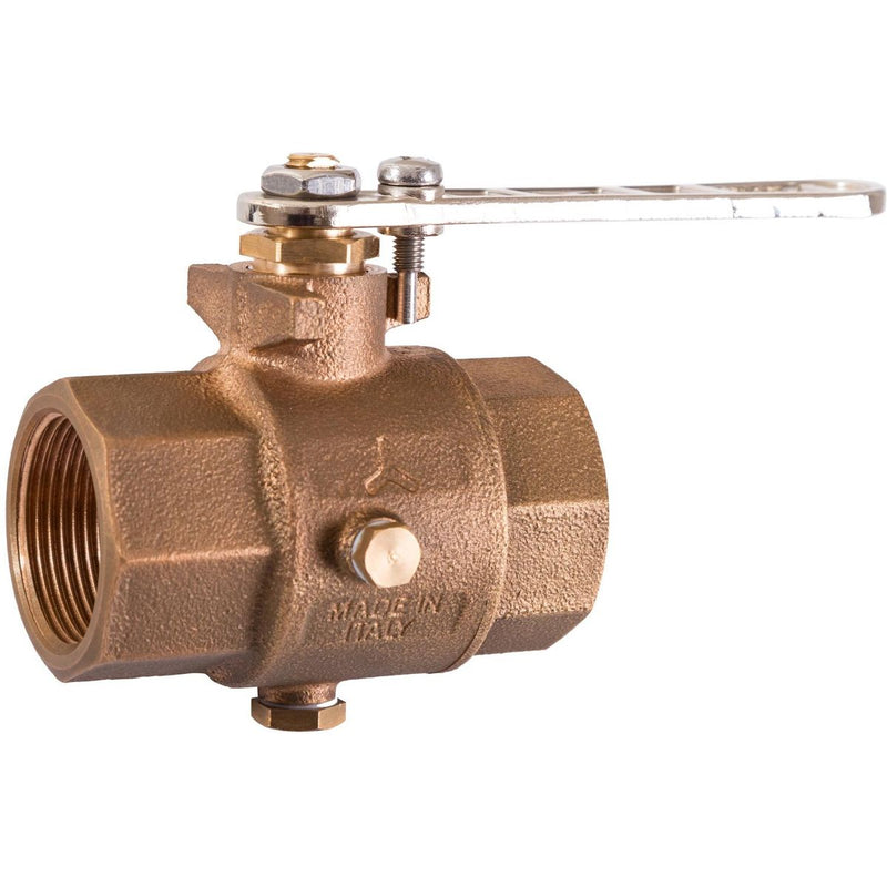 Maestrini Bronze Ball Valve (2" BSP Female) Lloyds Approved